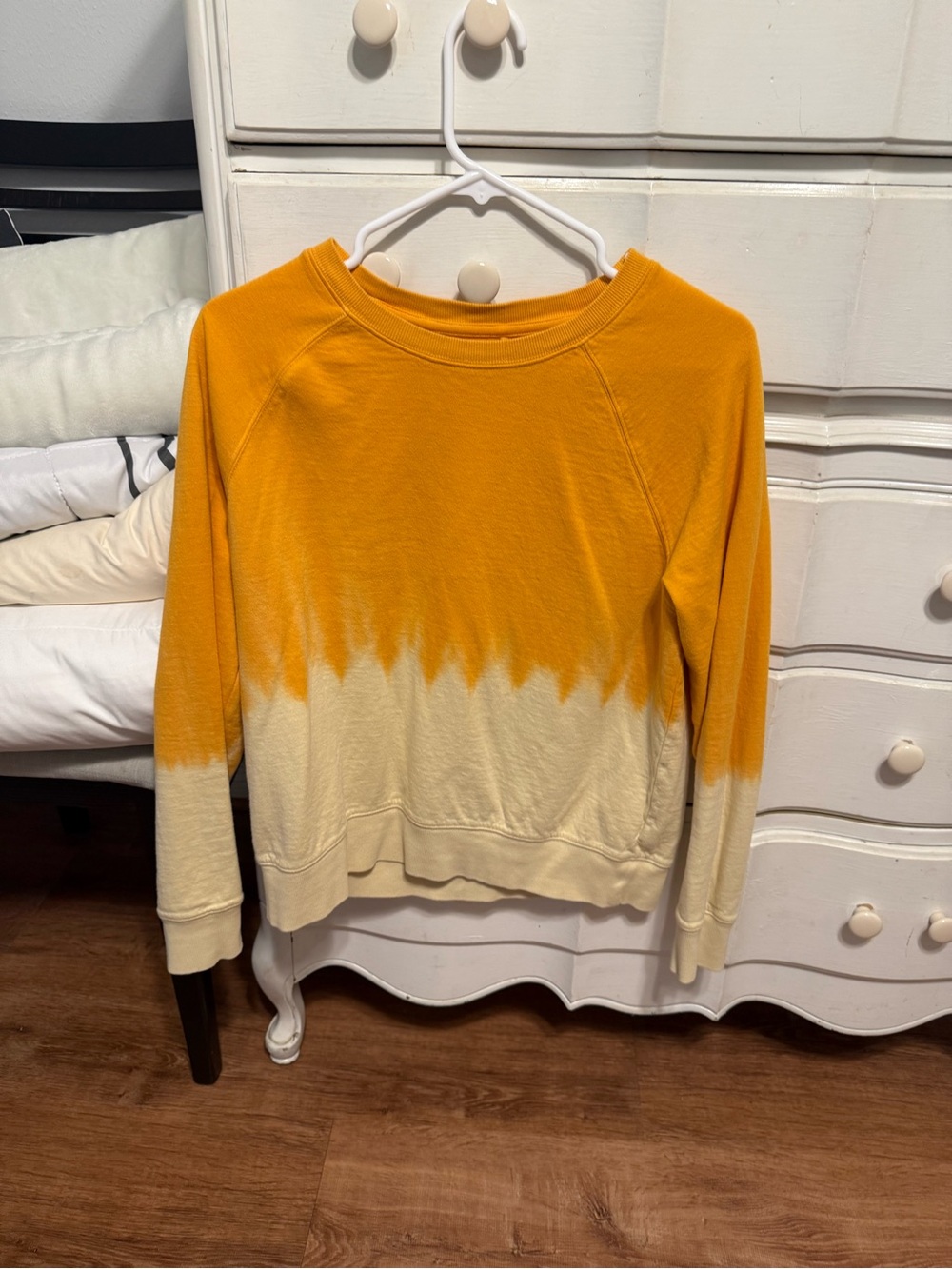 Athleta Sunburst Yellow Pullover Sweatshirt